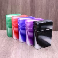 Plastic Flip Top Cigarette Box - Lucky Dip Colour - Fits One Pack Of King Size Cigarettes