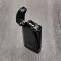Cigarism Jet Flame Cigar Lighter & Punch Cutter - Carbon Fibre Black - End of Line