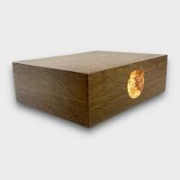 Jonathon Vaiksaar Artemis Small Regular Humidor - Smoked Oak - 70 Cigar Capacity