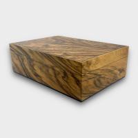 Jonathon Vaiksaar Natural Small Regular Humidor - Walnut - 70 Cigar Capacity