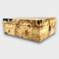 Jonathon Vaiksaar River Large Humidor - Horse Chestnut - 180 Cigar Capacity