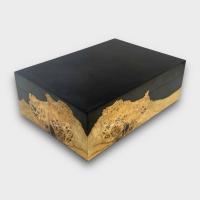 Jonathon Vaiksaar River Small Regular Humidor - Burr Oak - 70 Cigar Capacity