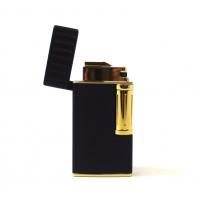 Colibri Julius Classic Double-flame Cigar Lighter - Black & Gold