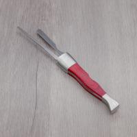 Pipe Smokers Knife Tool - Red Wood