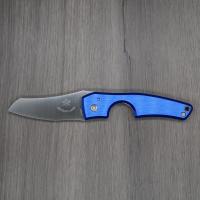 Les Fines Lames Le Petit - The Cigar Pocket Knife - Anodised Series Blue