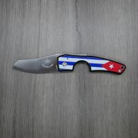 Les Fines Lames Le Petit - The Cigar Pocket Knife - Flag Series Cuba Dark