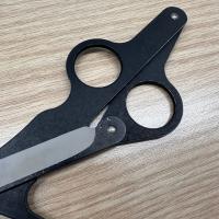 SLIGHT SECONDS - Smoking Moses Razorcut Fox Knives Cigar Scissors - Black