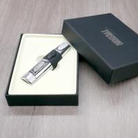 Tycoon Blazer Jet Cigar Lighter - Chrome & Black