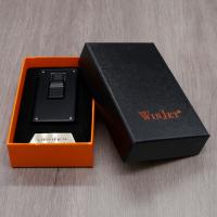 Winjet Jet Gas Lighter with Window - Matte Black