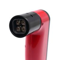 Myon Red 4 Jet Burner With Gas Window And Cigar Punch