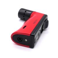 Myon Red 4 Jet Burner With Gas Window And Cigar Punch