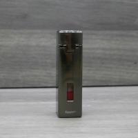 Eurojet Jet Lighter with Punch Cut and Rest - Gunmetal & Black