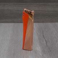 Eurojet Soft Flame Lighter - Orange & Copper