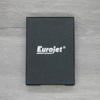 Eurojet Piezo Soft Flame Polo Twist Lighter - Black & Chrome