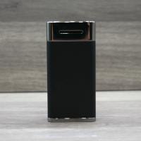 Winjet Wide Flat Flame with Punch - Black & Gunmetal - End of Line