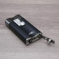 Winjet Wide Flat Flame with Punch - Black & Gunmetal - End of Line