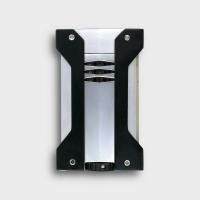 Winjet Torch Jet Lighter - Satin Chrome & Black