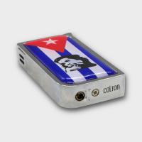 Colton Soft Flame Metal CHE Cuban Flag Lighter