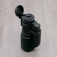 Atomic Rubber Jetflame Bullet Lighter - Black