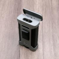 Colibri Ascari Triple Flame Lighter - Charcoal