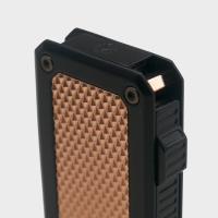 Colibri Rally Single-jet Flame Lighter - Black & Rose