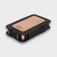 Colibri Rally Single-jet Flame Lighter - Black & Rose