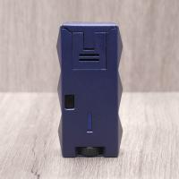 Colibri Quasar II Handheld Double-Flame Cigar Lighter - Navy