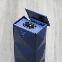 Colibri Quasar II Handheld Double-Flame Cigar Lighter - Navy