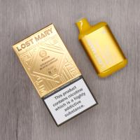 Lost Mary BM600s Gold Edition Disposable Vape Bar - Strawnana Blackcurrant - Short Date