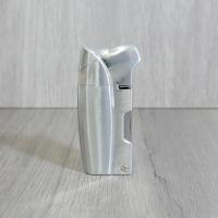 Cozy Piezo Pipe Lighter with Tools - Silver