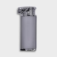 Eurojet Soft Flame Pipe Lighter With Tamper - Silver & Chrome