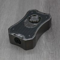 Winjet 4 Jet Table Lighter - Carbon & Gunmetal