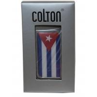 Colton Soft Flame Metal Flag Lighter