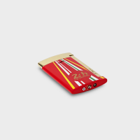 ST Dupont Le Mans Red & Gold Bundle - Ashtray & Slim 7 Lighter