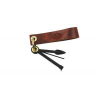 Chacom Leather Keyring Pipe Stand With Pipe Tool - Brown