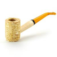 Missouri Meerschaum Corn Cob Legend Bent Pipe - Blister Pack