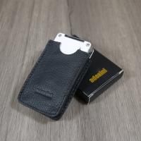 Adorini Leather Black Case For Jet Lighters (AD053)