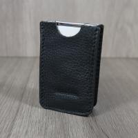 Adorini Leather Black Case For Jet Lighters (AD053)