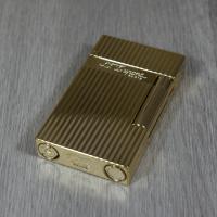 ST Dupont Lighter - Ligne 2 - Gold Vertical Lines