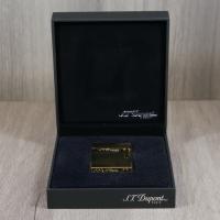 ST Dupont Lighter - Ligne 2 Small - Microdiamond Head Yellow Gold