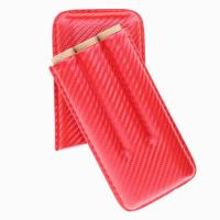 Mantis NeoCase Cigar Case - Red (Fits 3 Cigars) - MAN105