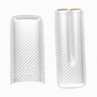 Mantis NeoCase Cigar Case - Silver (Fits 2 Cigars) - MAN113
