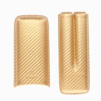 Mantis NeoCase Cigar Case - Gold (Fits 2 Cigars) - MAN115