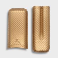 Mantis NeoCase Cigar Case - Carbon Aurum - Fits 2 Cigars