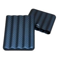 Mantis TrueCarbon 3K Matte Cigar Case - Fits 5 Cigars