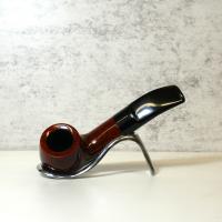 Mr Brog Alfa 98 Metal Filter Fishtail Briar Pipe (MB2340)