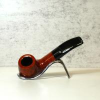 Mr Brog Alfa 98 Metal Filter Fishtail Briar Pipe (MB2342)