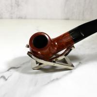 Mr Brog Alfa 98 Metal Filter Fishtail Briar Pipe (MB2523)