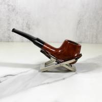 Mr Brog Alfa 98 Metal Filter Fishtail Briar Pipe (MB2523)