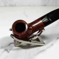 Mr Brog Alfa 98 Metal Filter Fishtail Briar Pipe (MB2538)